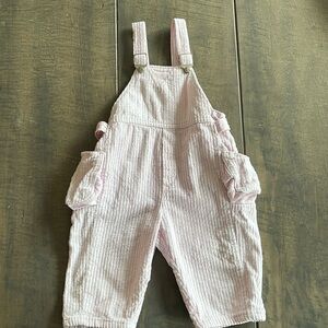 Vintage chocolate moose overalls